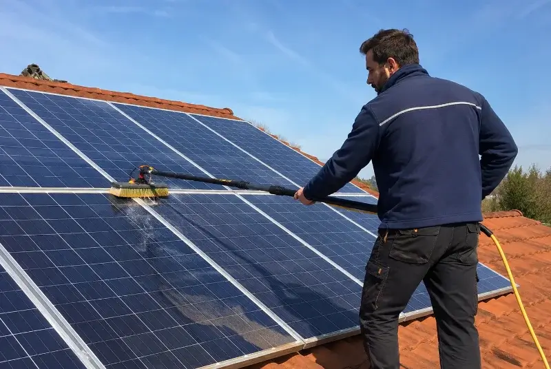 Nettoyage et entretien de panneaux solaires à Waziers