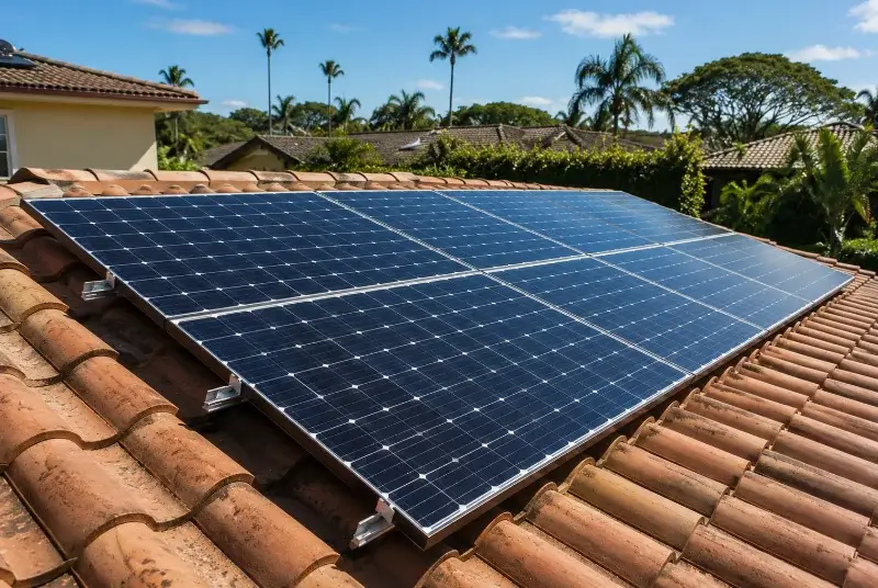 Installation de panneaux solaires à Waziers